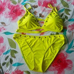Bright Yellow Tikibikini Bikini💛